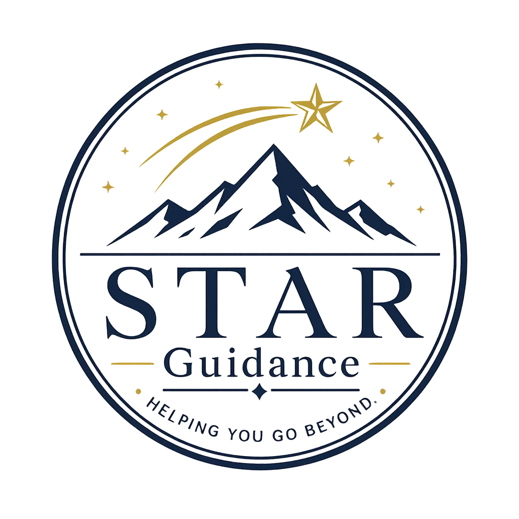 A circular logo features mountains, a shooting star, and the word "STAR" prominently displayed